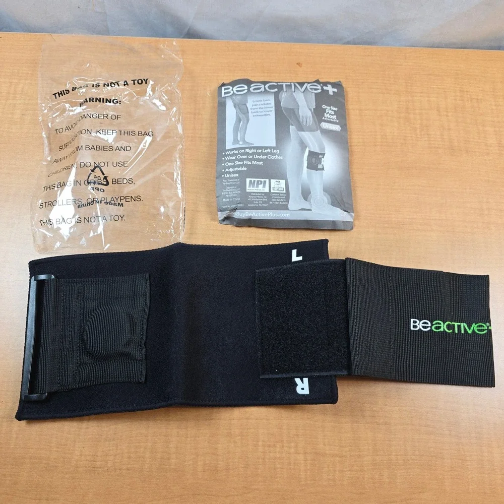 Sciatica Pain Relief Brace For Sciatic Nerve Pain, BE ACTIVE, One Size Knee Wrap